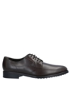 Tod's Lace-up Shoes In Dark Brown