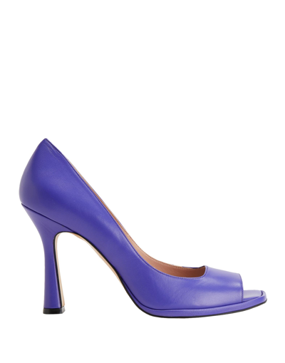 8 By Yoox Pumps In Purple