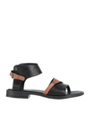 Oxs Sandals In Black