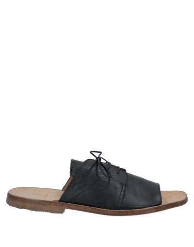 Moma Sandals In Black