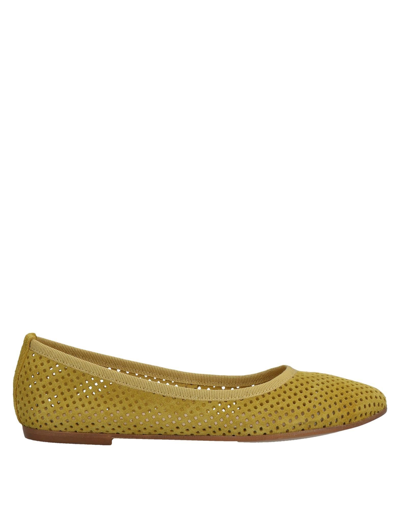 Carlo Pazolini Ballet Flats In Yellow