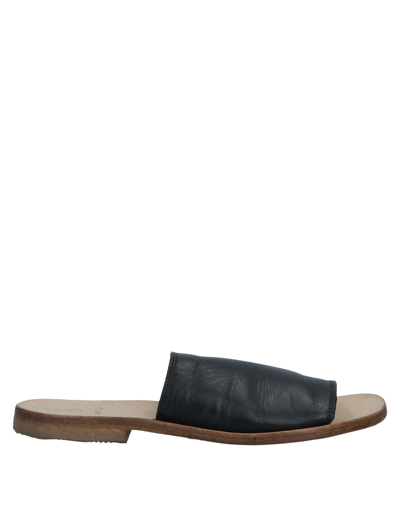 Moma Sandals In Black