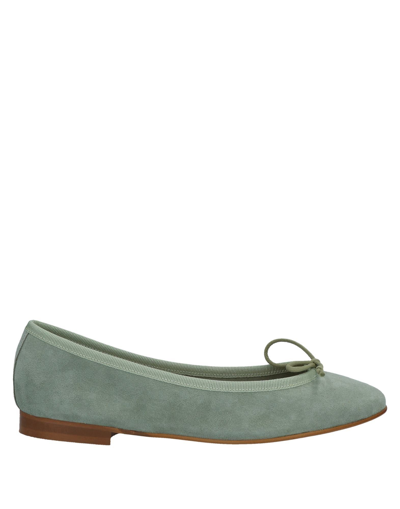 Carlo Pazolini Ballet Flats In Green