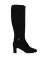 Dolce & Gabbana Knee Boots In Black