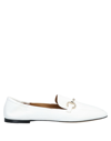 Pomme D'or Loafers In White