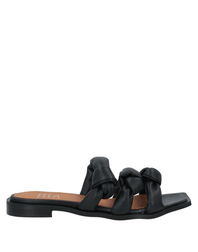 Ella Sandals In Black