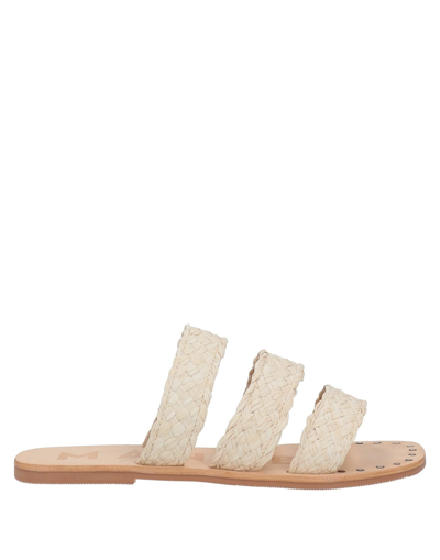 Manebi Sandals In White