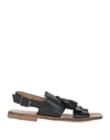 Moma Sandals In Black