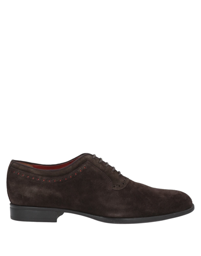 Geox Lace-up Shoes In Brown