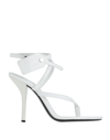 Off-white &trade; Toe Strap Sandals In White