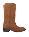 Moma Knee Boots In Brown