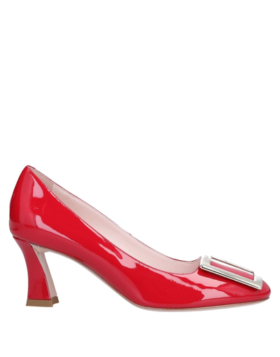 Roger Vivier Pumps In Red