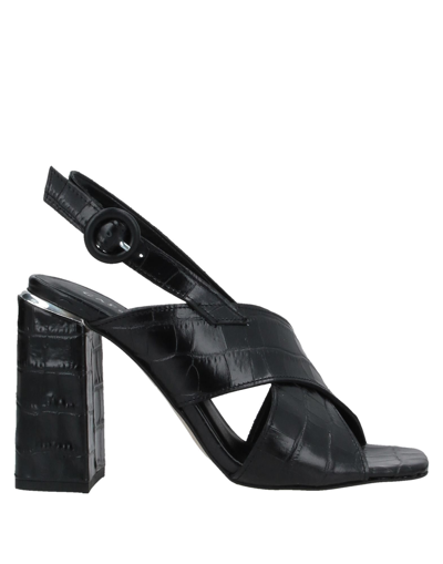 Cafènoir Sandals In Black