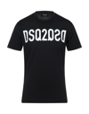 Dsquared2 T-shirts In Black