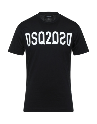 Dsquared2 T-shirts In Black
