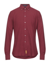 B.d.baggies Shirts In Maroon