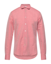 Paul Smith Shirts In Brick Red