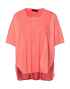 Roberto Collina T-shirts In Coral
