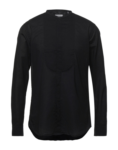 Paolo Pecora Shirts In Black