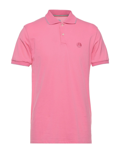 People Of Shibuya Polo Shirts In Pink