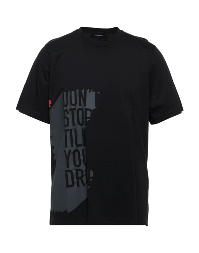 Dsquared2 T-shirts In Black