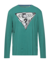 Guess T-shirts In Green