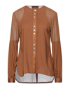 High Shirts In Brown