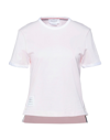Thom Browne T-shirts In Light Pink