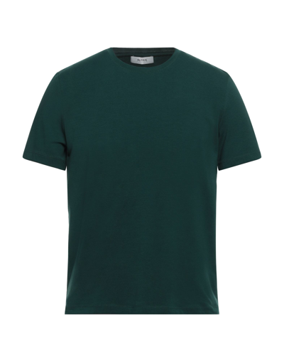 Alpha Studio T-shirts In Green