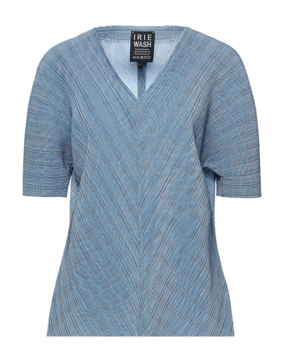 Irie Wash Blouses In Blue