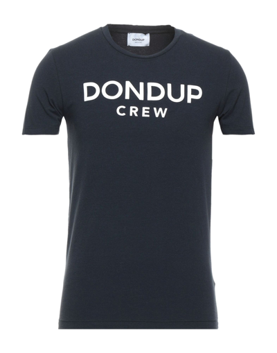 Dondup T-shirts In Dark Blue