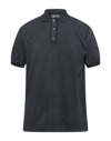 Alpha Studio Polo Shirts In Grey