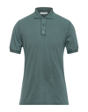 Alpha Studio Polo Shirts In Green