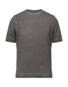 Alpha Studio T-shirts In Brown