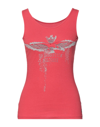 Aeronautica Militare Tank Tops In Red