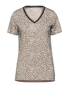 Garcia T-shirts In Beige