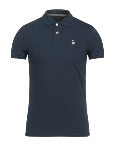 Sail Racing Polo Shirts In Blue