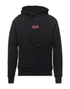 424 Fourtwofour Sweatshirts In Black