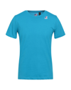 K-way T-shirts In Blue