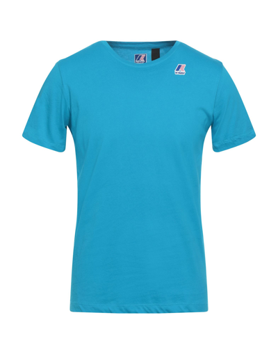 K-way T-shirts In Blue