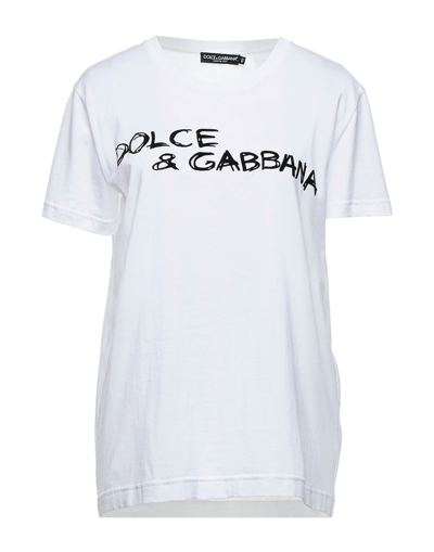 Dolce & Gabbana T-shirts In White