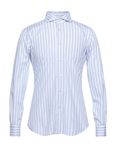 Barba Napoli Shirts In Blue