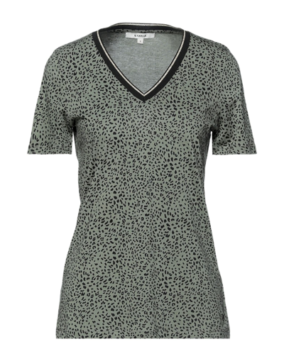 Garcia T-shirts In Sage Green