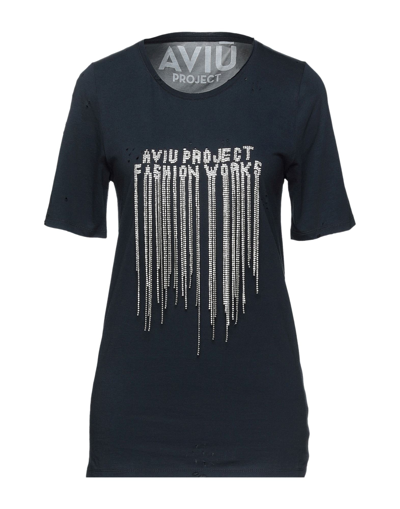 Aviu T-shirts In Blue