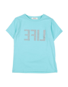 Vicolo Kids' T-shirts In Blue