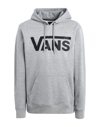 VANS VANS MN VANS CLASSIC PO HOODIE II MAN SWEATSHIRT LIGHT GREY SIZE XL COTTON, POLYESTER