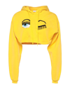 Chiara Ferragni Sweatshirts In Yellow