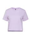 Pieces T-shirts In Lilac