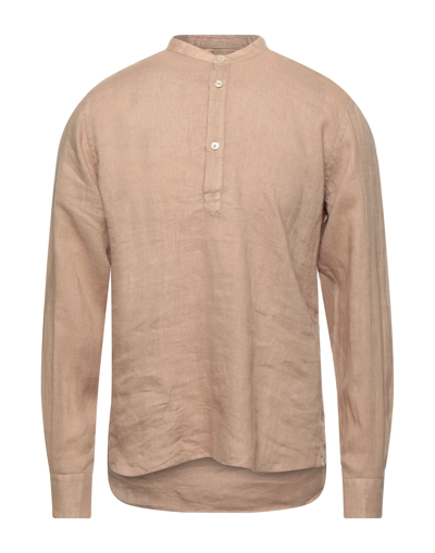 Mastricamiciai Shirts In Camel