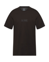 Vans T-shirts In Dark Brown